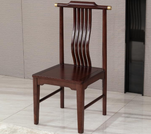 四季檀香 新中式风格家具红檀木实木餐椅2950022